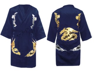 Kanong BOXERKOSTÜM boxer umhang Boxermantel : KNFIR-201-Marineblau