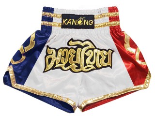 Individuelle Kickbox-Shorts : KNSCUST-1261-Frankreich