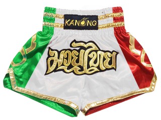 Individuelle Kickbox-Shorts : KNSCUST-1261-Italien