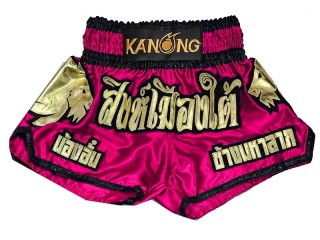 Individuelle Kickbox-Shorts : KNSCUST-1280-Rosa