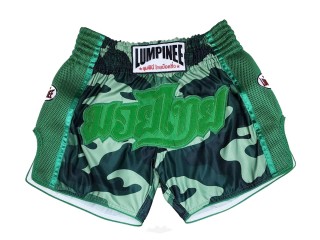 Lumpinee Muay Thai Shorts : LUM-052-Grün-Camo