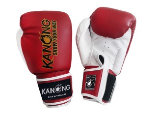 Kanong Muay Thai Boxen Boxhandschuhe : Rot