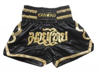 Kanong Muay Thai shorts - Thaiboxhosen : KNS-121-Schwarz