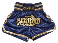Kanong Muay Thai shorts - Thaiboxhosen : KNS-121-Marine