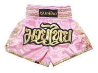 Kanong Muay Thai shorts - Thaiboxhosen : KNS-121-Rosa