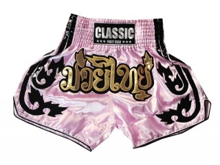 Classic Muay Thai hose : CLS-016-Rosa
