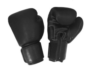 Kanong Muay Thai Boxen Boxhandschuhe : Classic schwarz