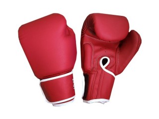 Kanong Muay Thai Boxen Boxhandschuhe : Classic rot