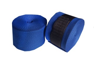 KANONG elastische Muay Thai Boxbandagen für Kinder : blau
