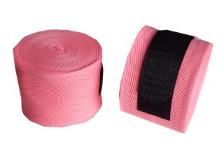 KANONG elastische Thai Box Boxbandagen : Rosa