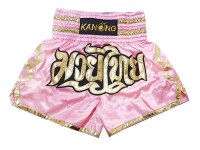 Kanong Muay Thai shorts - Thaiboxhosen : KNS-121-Rosa