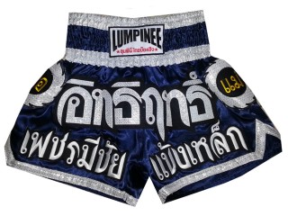 Lumpinee Muay Thai Hosen Damen Frauen : LUM-033-W Marine