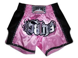 Lumpinee Retro Muay Thai Shorts : LUMRTO-003 Rosa