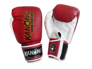 Kanong Muay Thai Boxen Boxhandschuhe für Damen : Rot