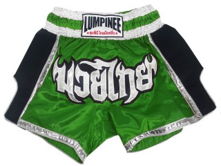 Lumpinee Muay Thai Shorts - Thaiboxhosen : LUM-023-Grün