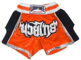 Lumpinee Muay Thai Shorts - Thaiboxhosen : LUM-023-Orange