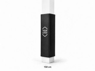 Individuell gestaltete Leder-Stangenabdeckung – Höhe: 150 cm