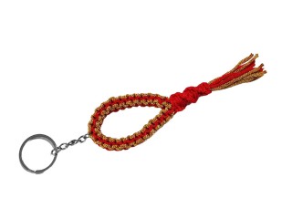 Kanong Muay Thai Mongkol Schlüsselbund : Rot/Gold