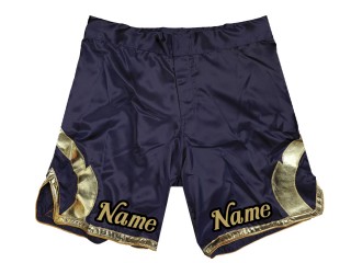 Personalisieren Sie MMA-Shorts mit Namen oder Logo: Marineblau