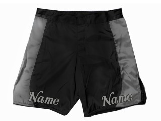 MMA hose personalisieren : Schwarz-Grau