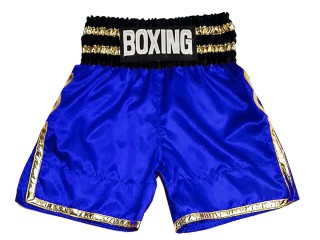 Box shorts selbst machen : KNBSH-039-Blau