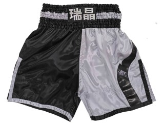 Box hosen selbst machen : KNBXCUST-2049-Schwarz-Grau