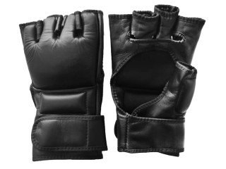 Benutzerdefinierte MMA-Grappling-Handschuhe: Schwarz
