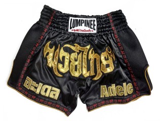 Personalisierte Thaibox hosen : KNSCUST-1253 Schwarz
