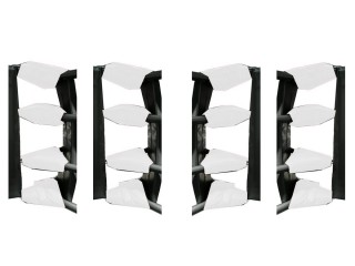 16 pcs x  Muay Thai Spannschlossabdeckungen : Weiß
