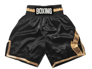 Boxshorts selbst machen : KNBSH-036-Schwarz-Gold