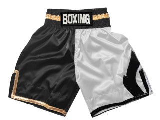 Box hosen selbst machen : KNBSH-037-TT-Schwarz-Weiss