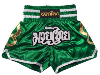 Kanong Muay Thai shorts : KNS-143-Grün