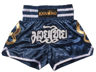 Kanong Muay Thai shorts - Thaiboxhosen : KNS-143-Marine