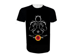 Muay Thai Kickbox-T-Shirt mit Namenszusatz von Kanong