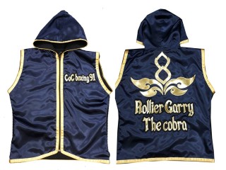 Kanong Thai Boxen Jacke : KNHODCUST-001-Marine-Gold