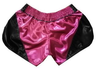 Kanong Retro Muay Thai shorts - Thaiboxhosen : KNSRTO-202-kastanienbraun