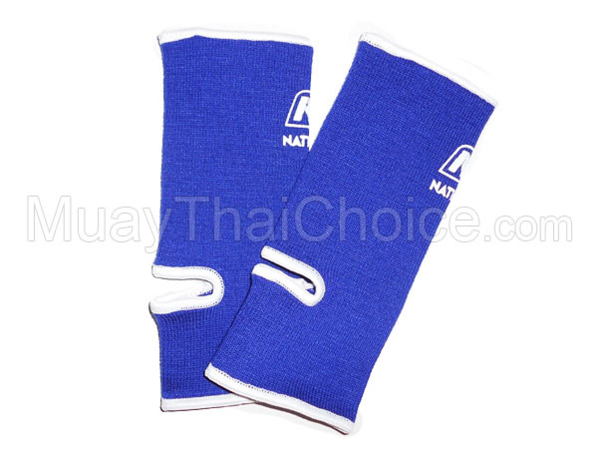 Muay Thai Knöchelbandagen - Fußbandagen für Kinder : Blau