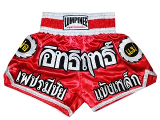 Kickboxhose in schwarz/Weiss mit Thaischrift Muay Boran Hose Thaiboxhose Muay Thai Short TS Thai Short