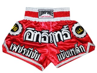 Lumpinee Muay Thai Hosen Damen Frauen : LUM-016-W Rot