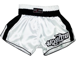 Boxsense Retro Muay Thai hose : BXSRTO-002-Weiss