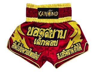 Muay Thai Boxen Hosen selber machen : KNSCUST-1016