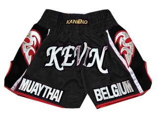 Muay Thai Hose selber machen : KNSCUST-1033 Schwarz