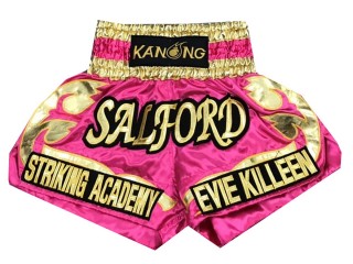 Muay Thai Hose selber machen : KNSCUST-1037 Rosa