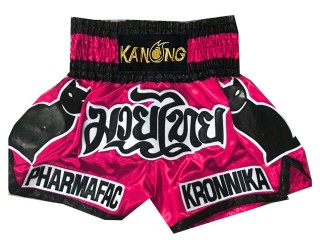 Personalisierte Muay Thai Boxen Hose : KNSCUST-1060 Rose