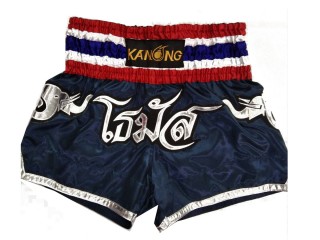 Thaiboxenhose selber machen : KNSCUST-1142 Marine