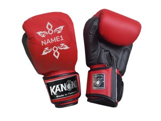 Thai Boxen Boxhandschuhe selber machen : KNGCUST-052