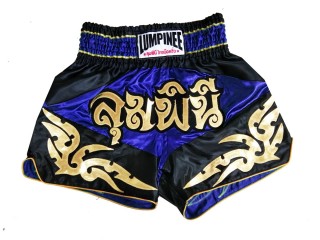 Lumpinee Muay Thai Shorts - Thaiboxhosen : LUM-049-Blau