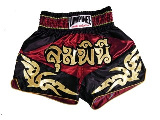 Lumpinee Muay Thai Shorts - Thaiboxhosen : LUM-049-Rot