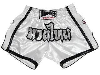 Lumpinee Muay Thai Shorts - Thaiboxhosen : LUMRTO-005-Weiß