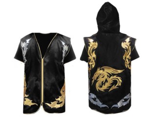 Kanong Hoodies / Walk in Hoodies Jacke : Schwraz Drachen